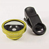 Объектив для смартфона Selfi Cam lens (gold)