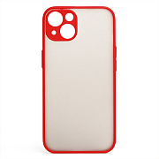 Чехол-накладка - PC041 для "Apple iPhone 13" (red/black)