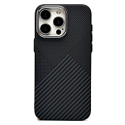 Чехол-накладка Luxo Creative PC  для "Apple iPhone 15 Pro Max" (122) (black)