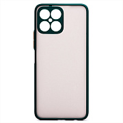 Чехол-накладка - PC041 для "Huawei Honor X8" (dark green/black)