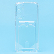 Чехол-накладка - SC276 с картхолдером для "Samsung SM-A057 Galaxy A05s" (transparent)