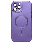 Чехол-накладка - SM020 Matte SafeMag для "Apple iPhone 13 Pro Max" (purple)