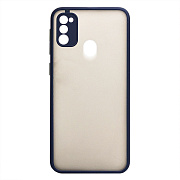 Чехол-накладка - PC041 для "Samsung SM-M215G Galaxy M21 2021 Edition" (dark blue/black)
