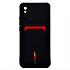 Чехол-накладка - SC304 с картхолдером для "Xiaomi Redmi 9A/Redmi 9i" (black) (208493)