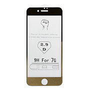 Защитное стекло Full Screen Glass 2.9D для "Apple iPhone 7/iPhone 8/iPhone SE 2020" (gold) (gold)