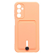 Чехол-накладка - SC304 с картхолдером для "Samsung Galaxy A24 4G" (light pink)