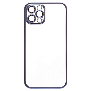 Чехол-накладка - PC073 с закрытой камерой для "Apple iPhone 12 Pro Max" (blue) (213783)