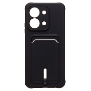 Чехол-накладка - SC304 с картхолдером для "Xiaomi Redmi 15C/Poco C85" (black)