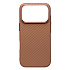 Чехол-накладка - MosBros (PC)  для "Apple iPhone 17 Pro/18 Pro" (J298) (brown)