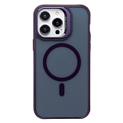Чехол-накладка - SM026 SafeMag для "Apple iPhone 14 Pro Max" (dark violet) (232164)