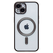 Чехол-накладка - SM027 SafeMag для "Apple iPhone 13" (black) (232372)