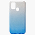 Чехол-накладка - SC097 Gradient для "Samsung SM-M315 Galaxy M31" (blue/silver)
