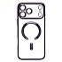 Чехол-накладка - SM027 SafeMag для "Apple iPhone 17 Pro Max/18 Pro Max" (dark violet)