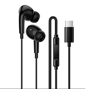 Проводные наушники внутриканальные Borofone BM100 Pro Type-C  (black)