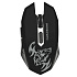Мышь оптическая беспроводная Nakatomi Gaming mouse MROG-15U RF, игровая (black/silver)