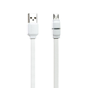 Кабель USB - micro USB Remax RC-029m Breathe  100см 2,1A  (white)