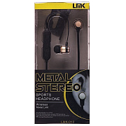 Bluetooth-наушники внутриканальные LMK LMK-013 Sports (black/gold)
