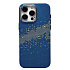 Чехол-накладка Luxo Creative PC  для "Apple iPhone 15 Pro Max" (135) (blue/green)