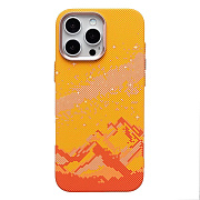 Чехол-накладка - MosBros (PC) для "Apple iPhone 16 Pro Max" (G56) (orange) (242746)