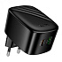 Адаптер Сетевой Hoco CS101A USB/Type-C 20W (black)