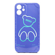 Чехол-накладка - SC253 для "Apple iPhone 12 mini" (blue)