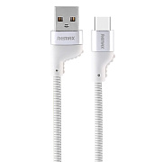 Кабель USB - Type-C Remax RC-108a Camaroon  100см 2,1A  (white)