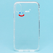 Чехол-накладка - SC196 для "Apple iPhone XR" (001) (прозрачный)