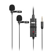 Микрофон Boya BY-M1DM (400 см, jack 3,5 мм) (black)