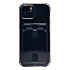 Чехол-накладка - SC276 с картхолдером для "Apple iPhone 15" (black)