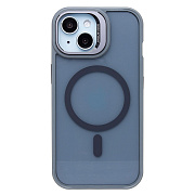 Чехол-накладка - SM026 SafeMag для "Apple iPhone 15" (gray) (232158)