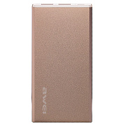 Внешний аккумулятор Awei P92K 10 000mAh Micro USB/USB*2 (gold)