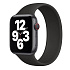 Ремешок - ApW15 монобраслет Apple Watch 42/44/45/49 mm силикон (black)
