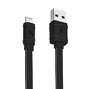 Кабель USB - Apple lightning Hoco X5 Bamboo 12W 100см 2,4A  (black)