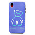 Чехол-накладка - SC253 для "Apple iPhone XR" (blue)