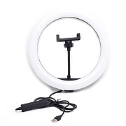 Кольцевая лампа - LJJ26 RGB, 26 см (black)