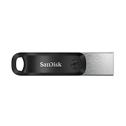 Флэш накопитель USB 64 Гб SanDisk Luxe iXpand USB 3.0 (black/silver)