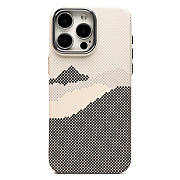 Чехол-накладка Luxo Creative PC  для "Apple iPhone 15 Pro Max" (125) (gray)