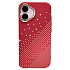 Чехол-накладка Luxo Creative PC для "Apple iPhone 16" (M020) (dark red)