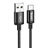 Кабель USB - Type-C Hoco X89 Wind 18W 100см 3A  (black)