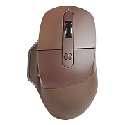 Мышь оптическая беспроводная Smart Buy 615AG Leather беззвучная (brown)