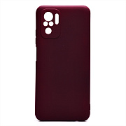 Чехол-накладка Activ Full Original Design для "Xiaomi Redmi Note 10/Redmi Note 10S" (bordo)