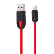 Кабель USB - Apple lightning Kurato RORI-L200  100см 2,5A  (red)