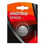 Элемент литиевый Smart Buy CR1620 (1-BL) (12/720)