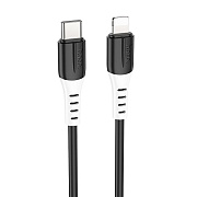 Кабель Type-C - Apple lightning Hoco X82 20W 100см 3A  (black)