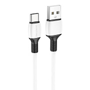 Кабель USB - Type-C Borofone BX84 18W 100см 3A  (white)