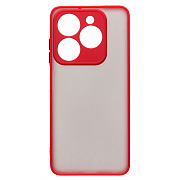 Чехол-накладка - PC041 для "TECNO Spark 20/Spark 20C" (red)