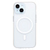Чехол-накладка - SM038 SafeMag для "Apple iPhone 15" (white/matte transparent) (238588)