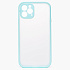 Чехол-накладка - PC041 для "Apple iPhone 12 Pro Max" (light blue/white)