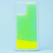 Чехол-накладка - SC095 для "Apple iPhone 11 Pro" светящийся песок (004)