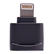 Переходник MicroSD (м) - Lightning (п) - 2см (black)